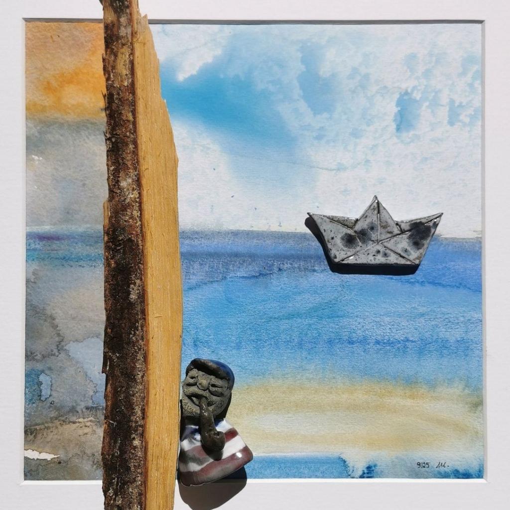 Kapitän auf Landgang